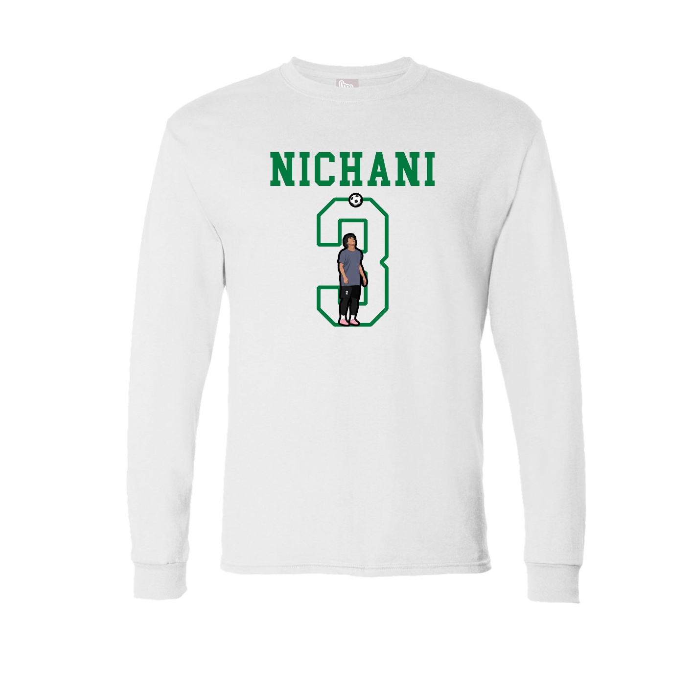 Long Sleeve Tee — Shirsey in White