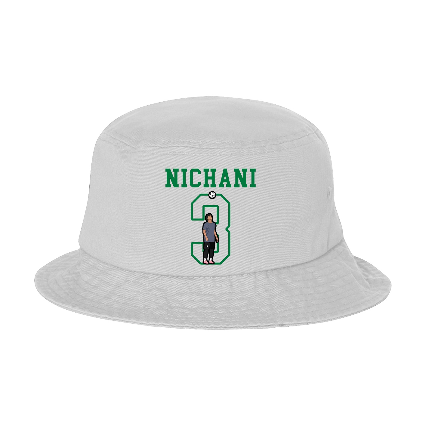 Bucket Cap — Shirsey in White