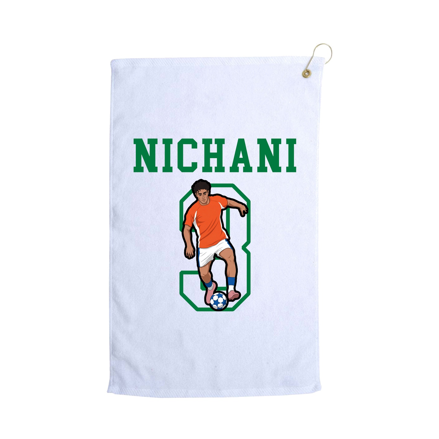 Golf Towel — Shirsey in White