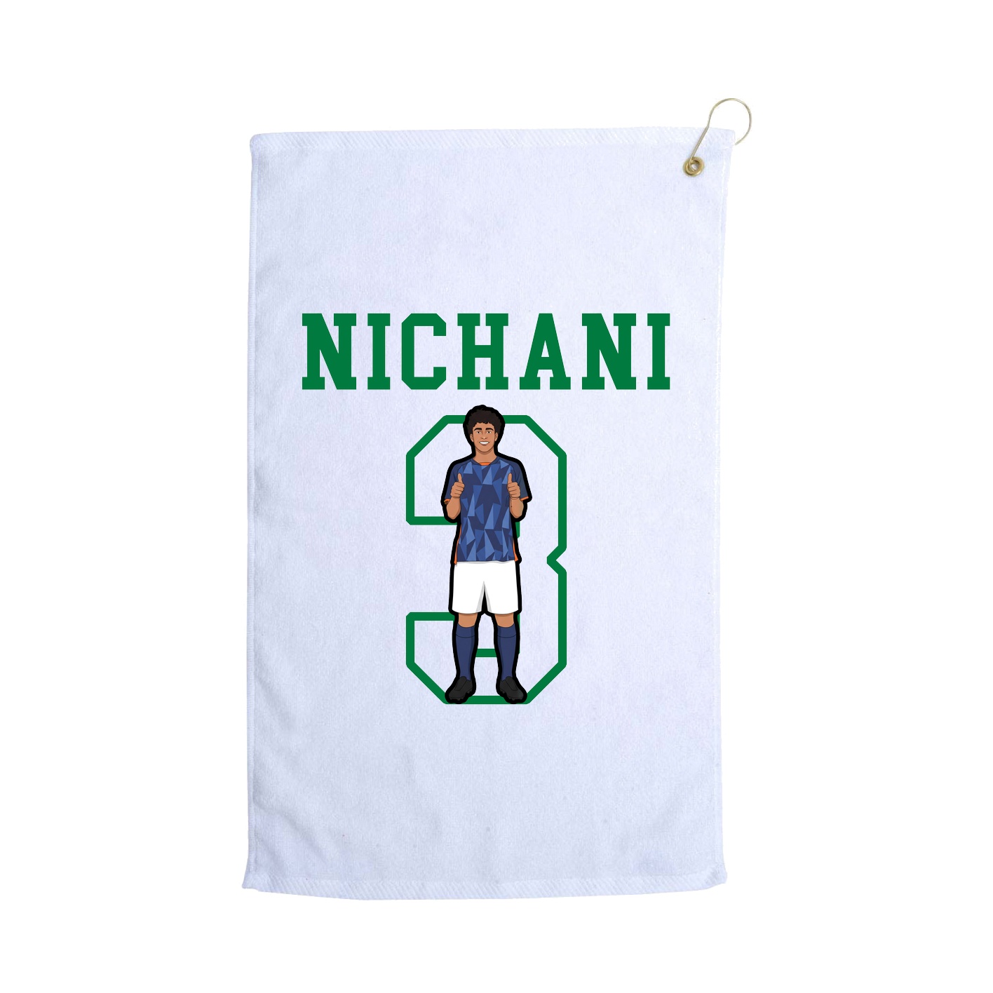 Golf Towel — Shirsey in White