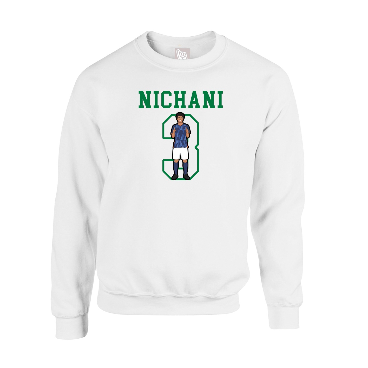 Fleece Crew — Shirsey in White