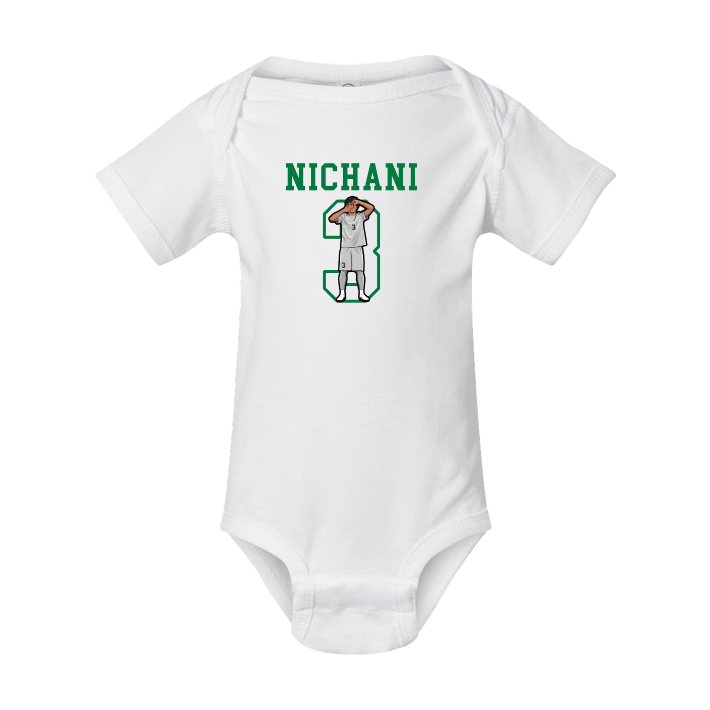 Baby Onesie — Shirsey in White