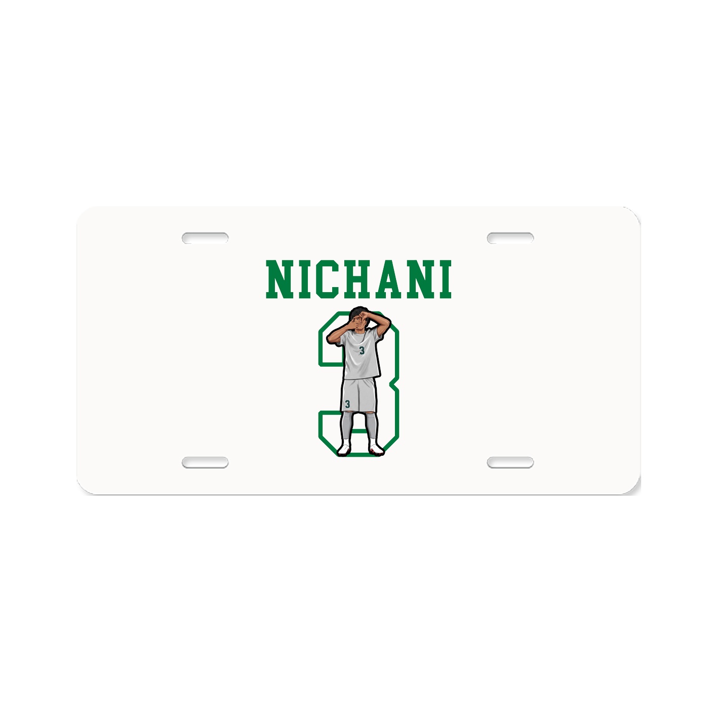 License Plate — Shirsey in Classic