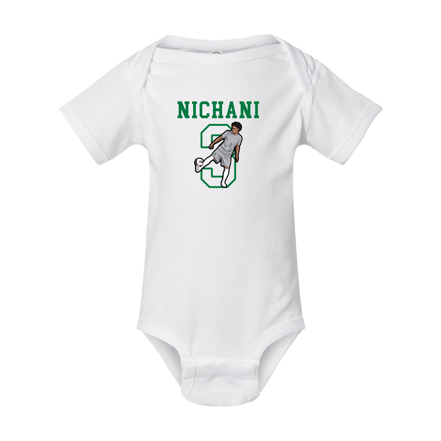 Baby Onesie — Shirsey in White