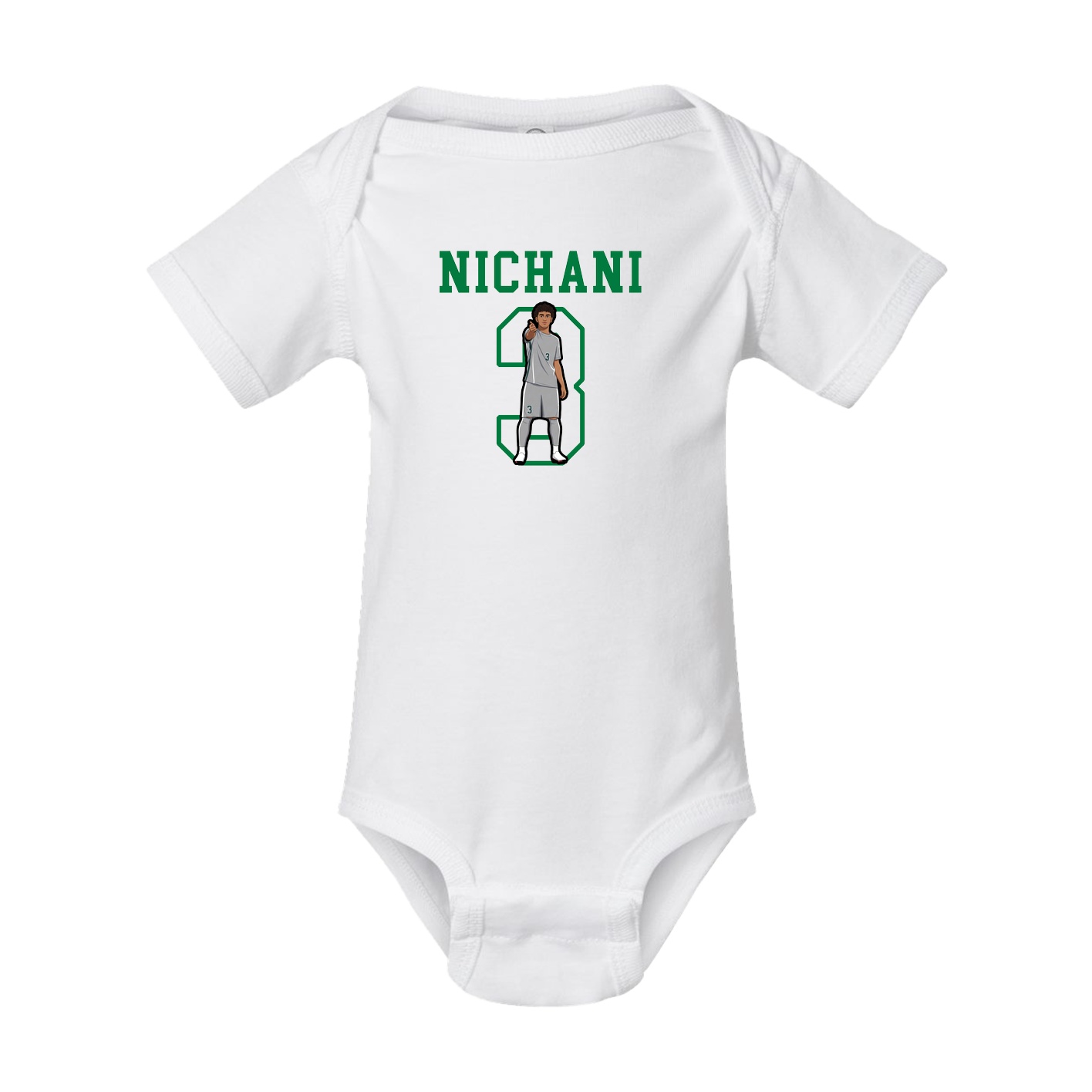 Baby Onesie — Shirsey in White