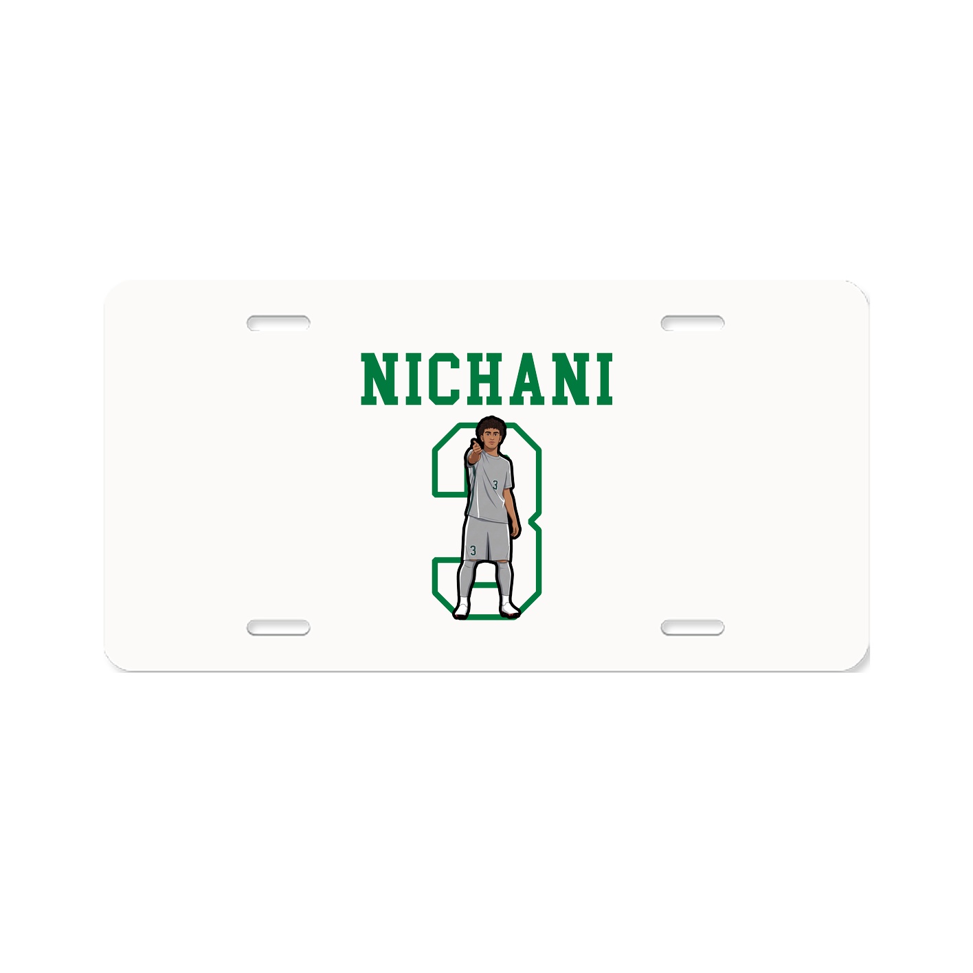 License Plate — Shirsey in Classic