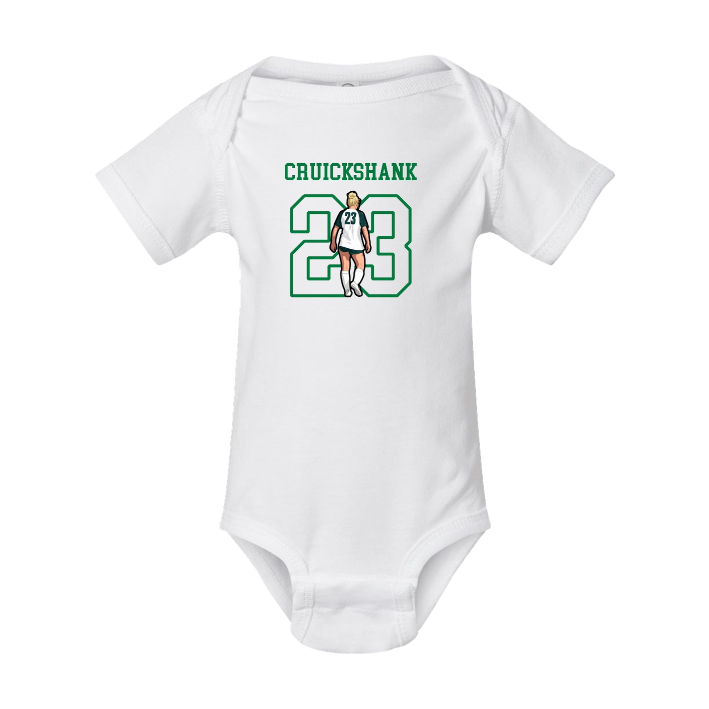 Baby Onesie — Shirsey in White