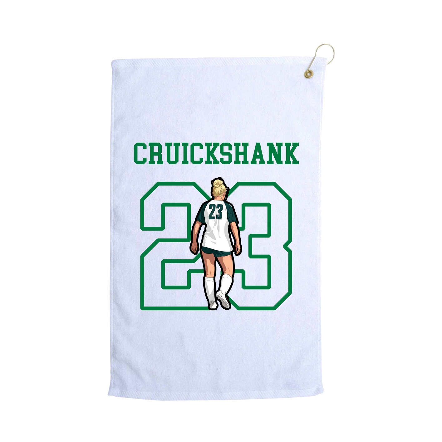Golf Towel — Shirsey in White