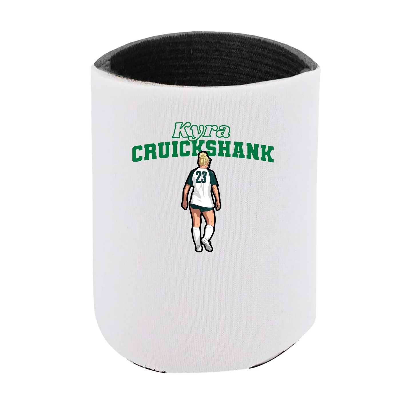 Can Holder — Name Arch in White