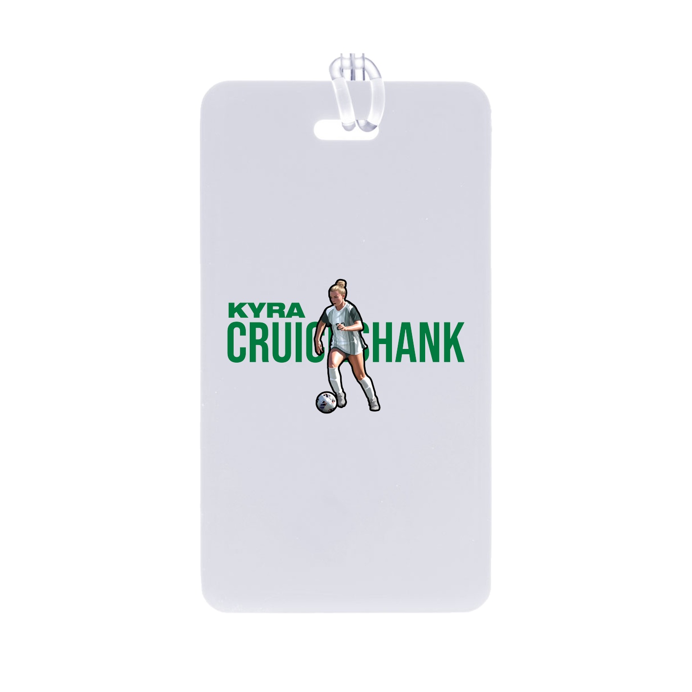 Bag Tag — Player Name in Classic