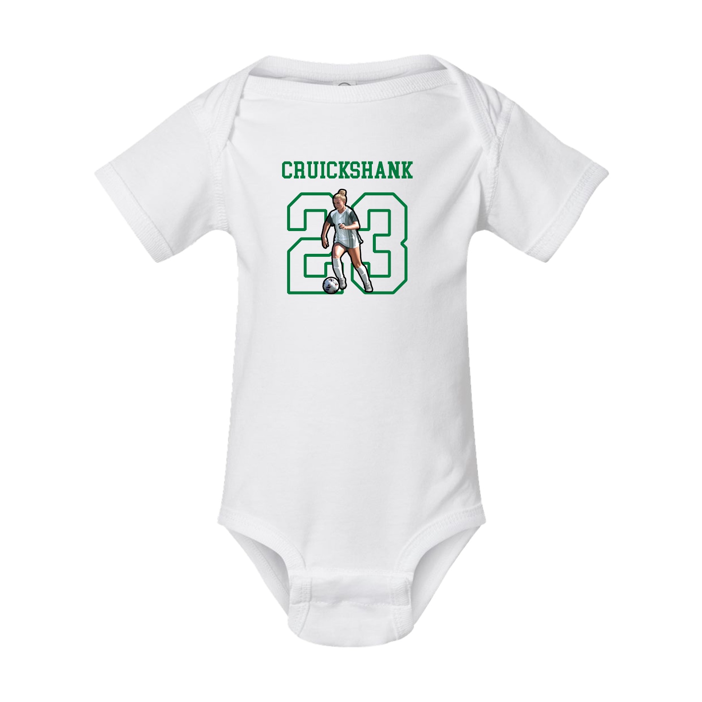 Baby Onesie — Shirsey in White