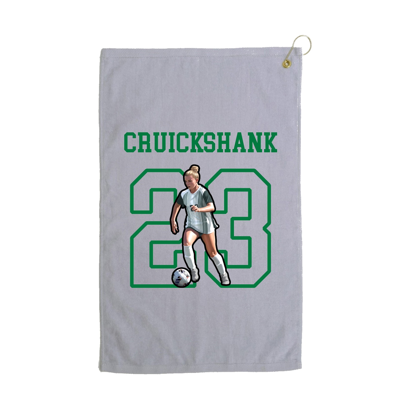 Golf Towel — Shirsey in Grey