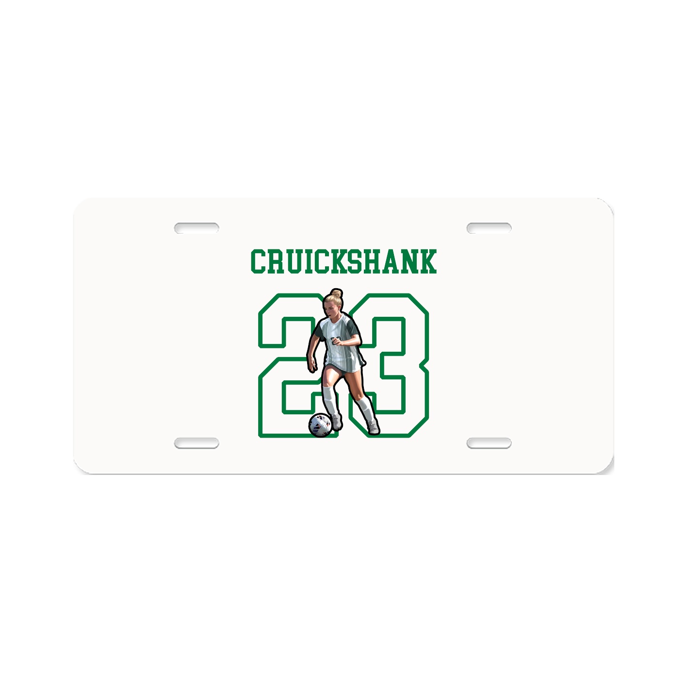 License Plate — Shirsey in Classic