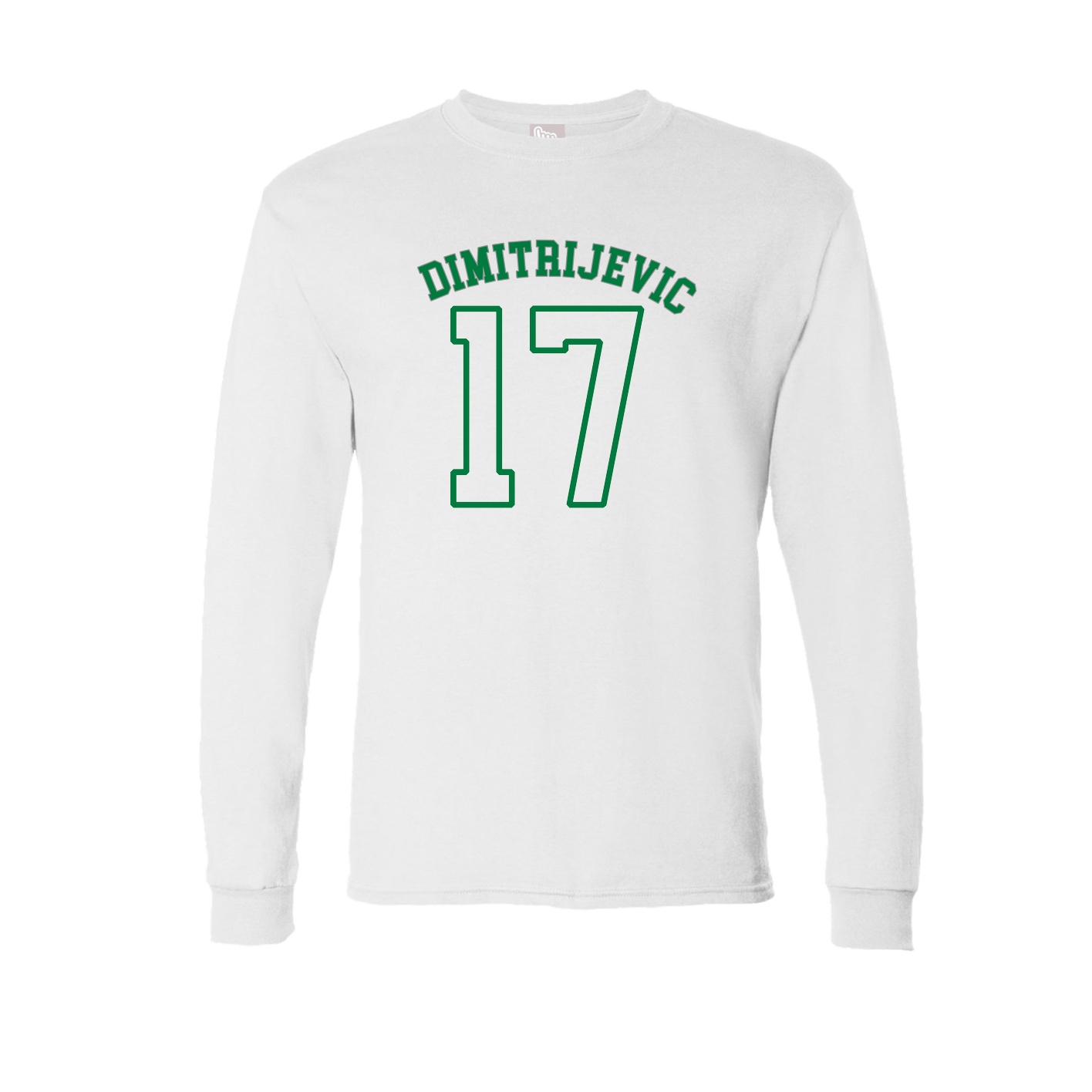 Long Sleeve Tee — Shirsey Arch in White