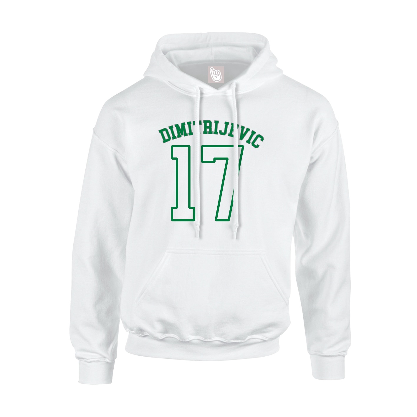 Hoodie — Shirsey Arch in White