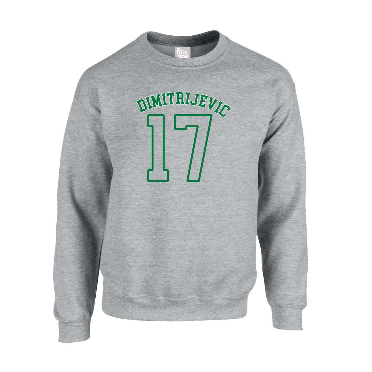 Fleece Crew — Shirsey Arch in Grey