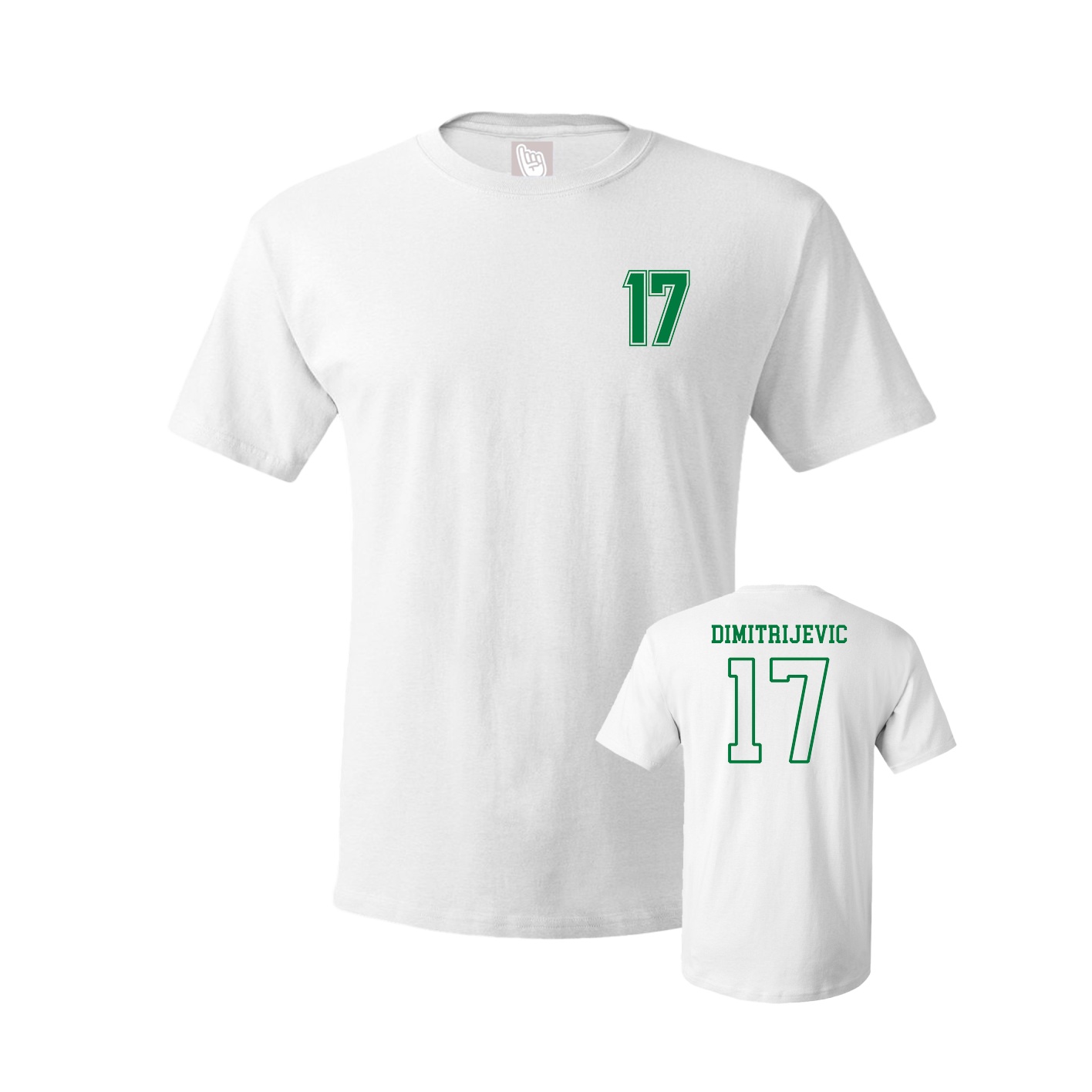 Tee — Chest Back in White