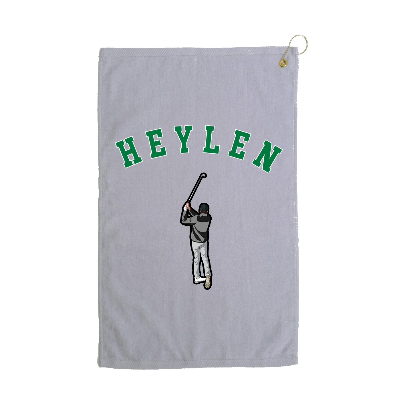Golf Towel — Shirsey Arch in Grey