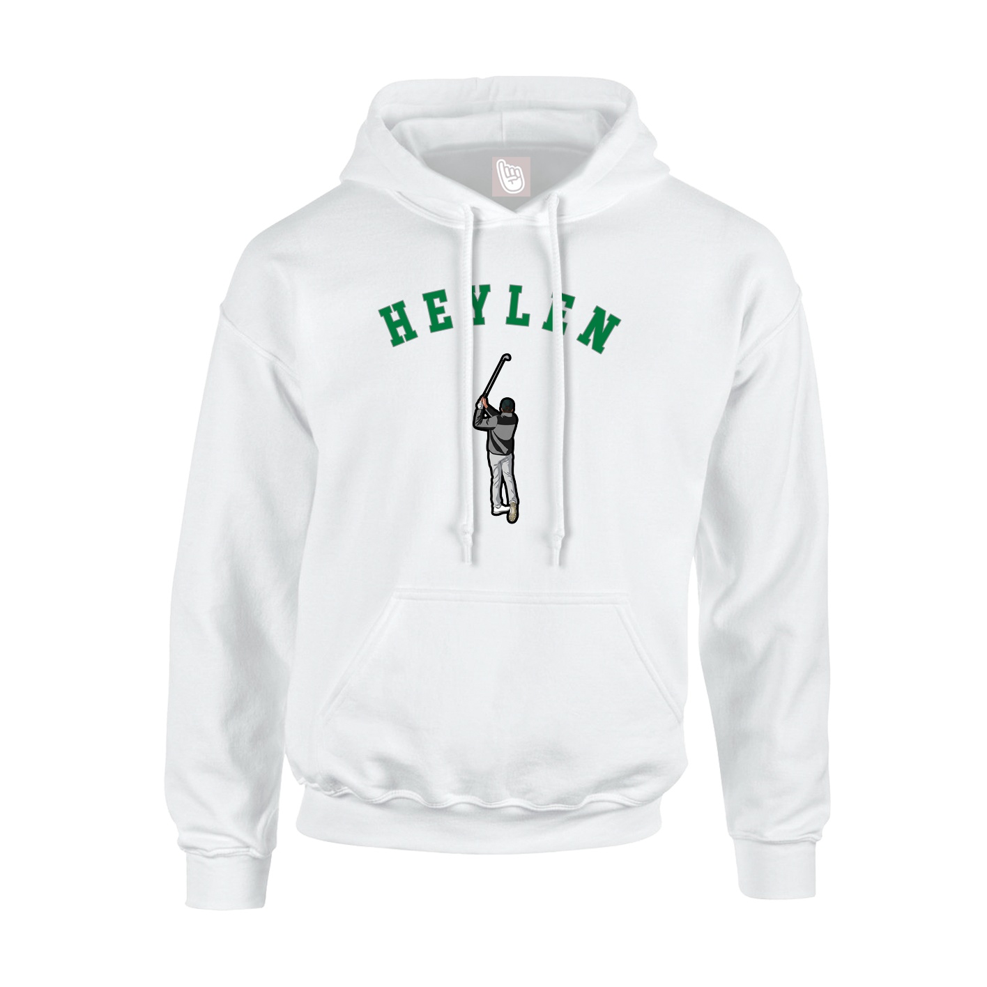 Hoodie — Shirsey Arch in White
