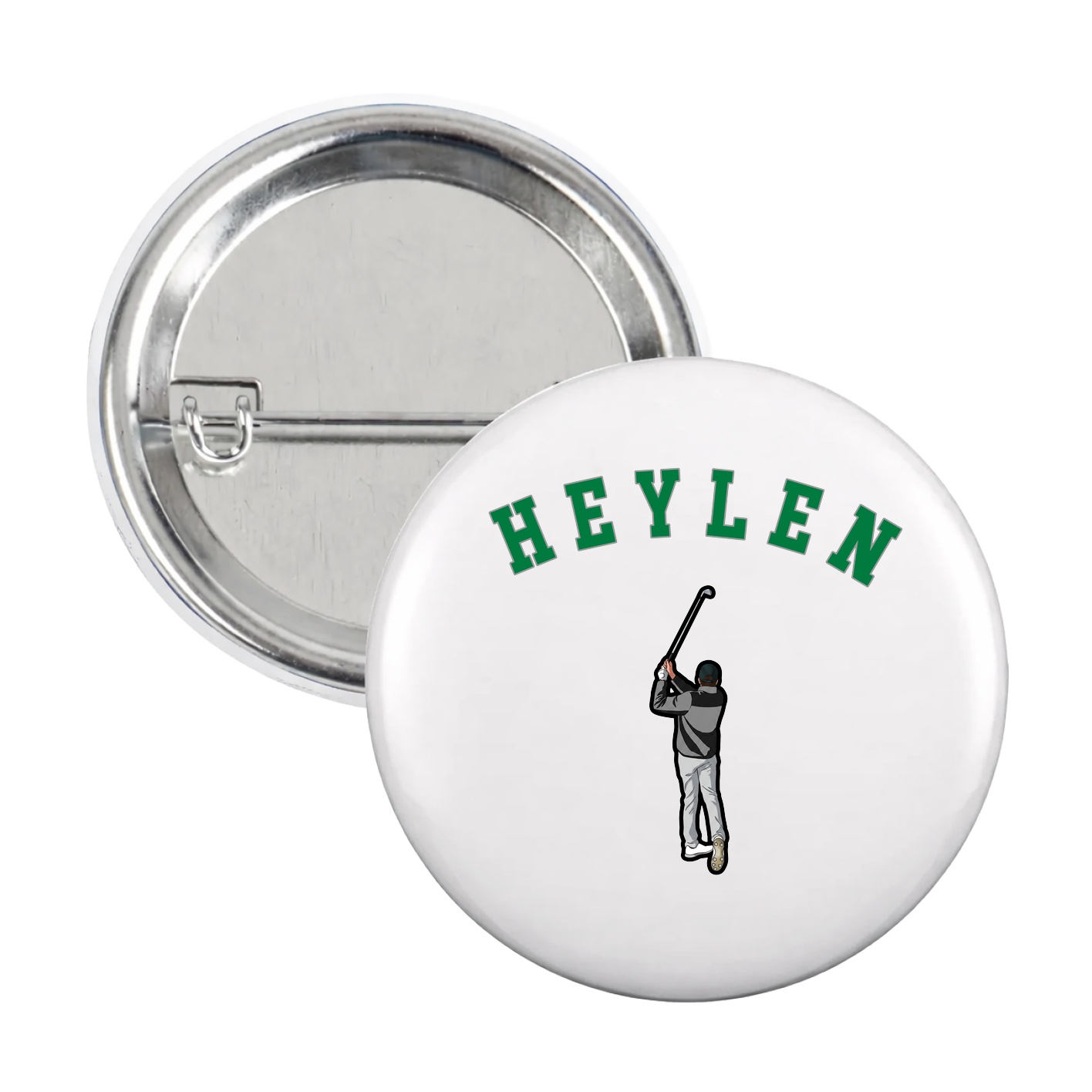 Game Day Button — Shirsey Arch in White