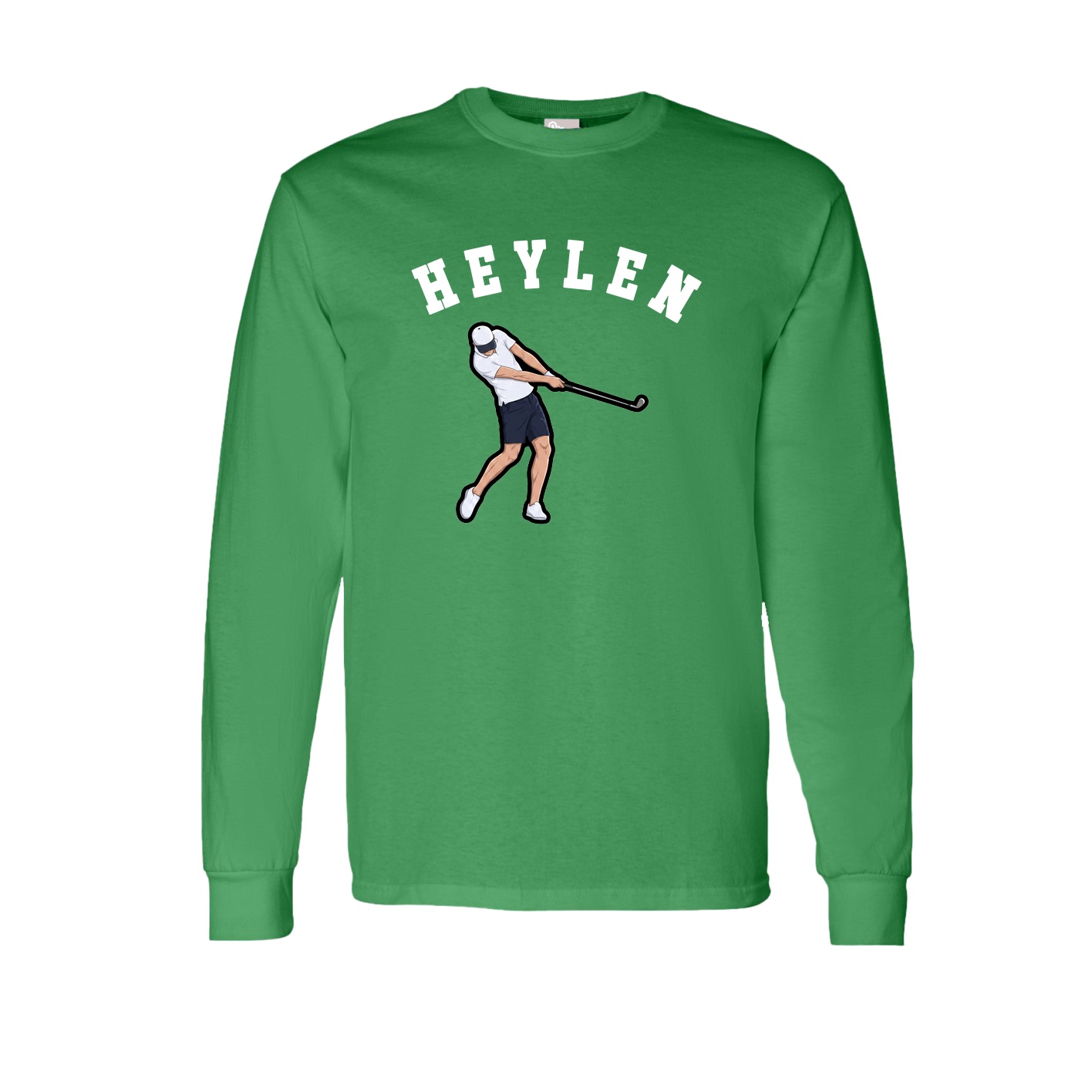 Long Sleeve Tee — Shirsey Arch in Green