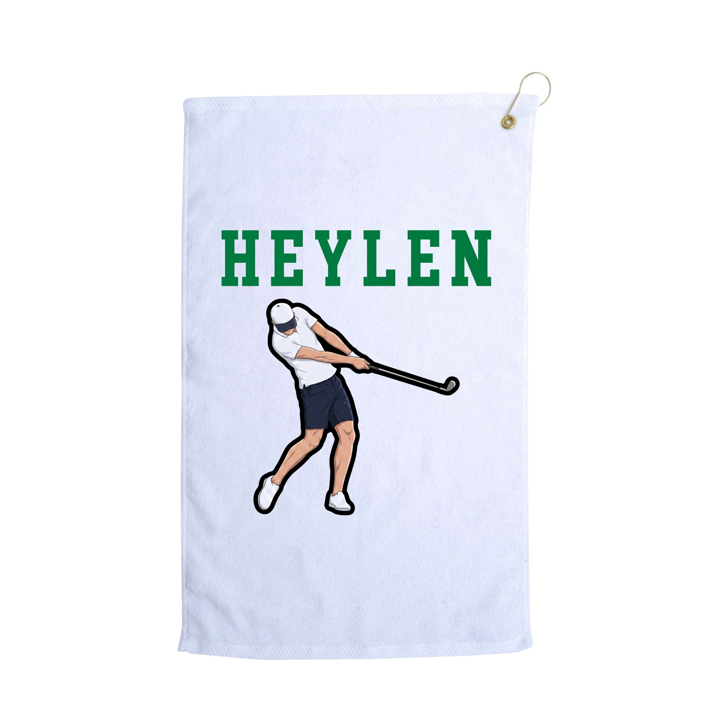 Golf Towel — Shirsey in White