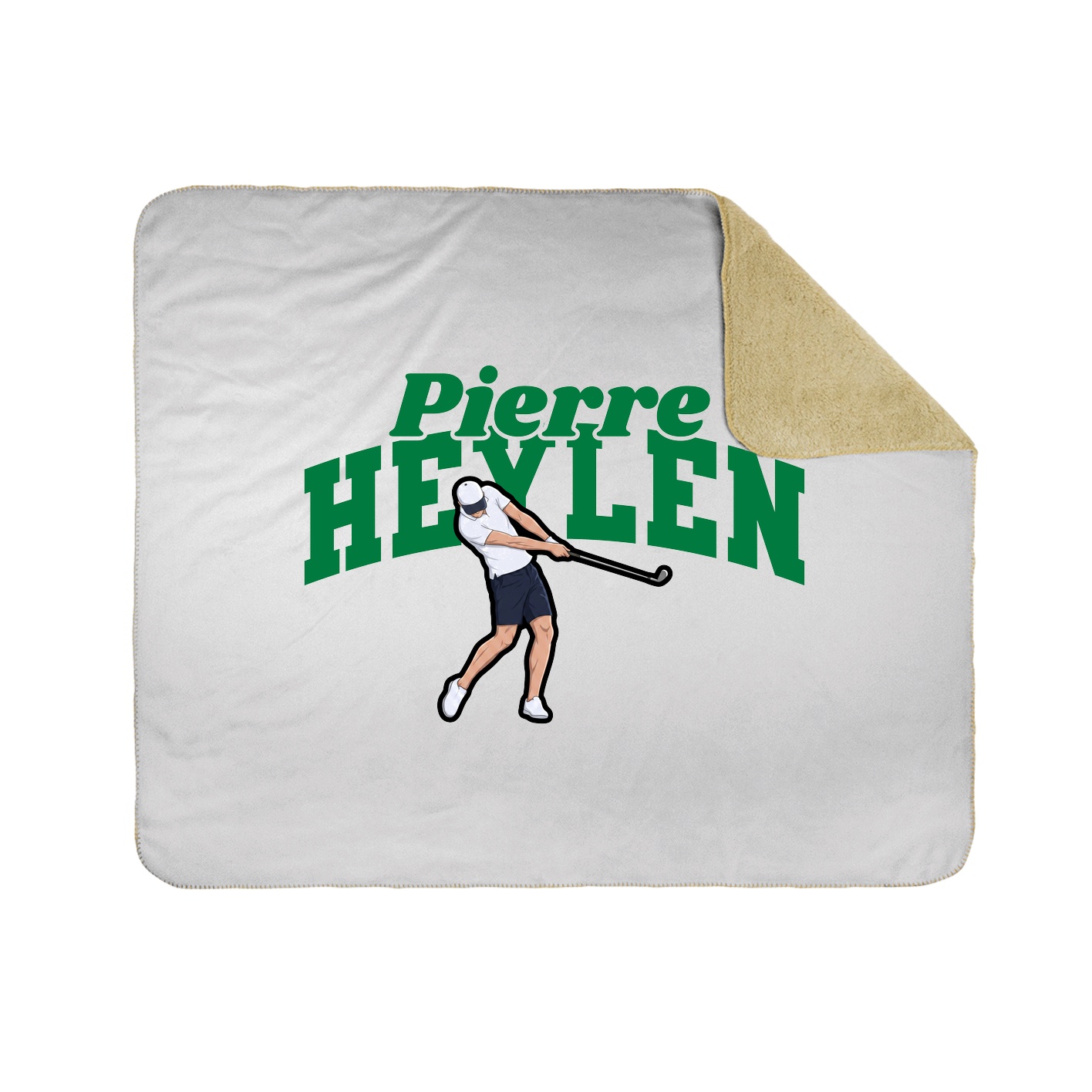 Throw Blanket — Signature Arch in White