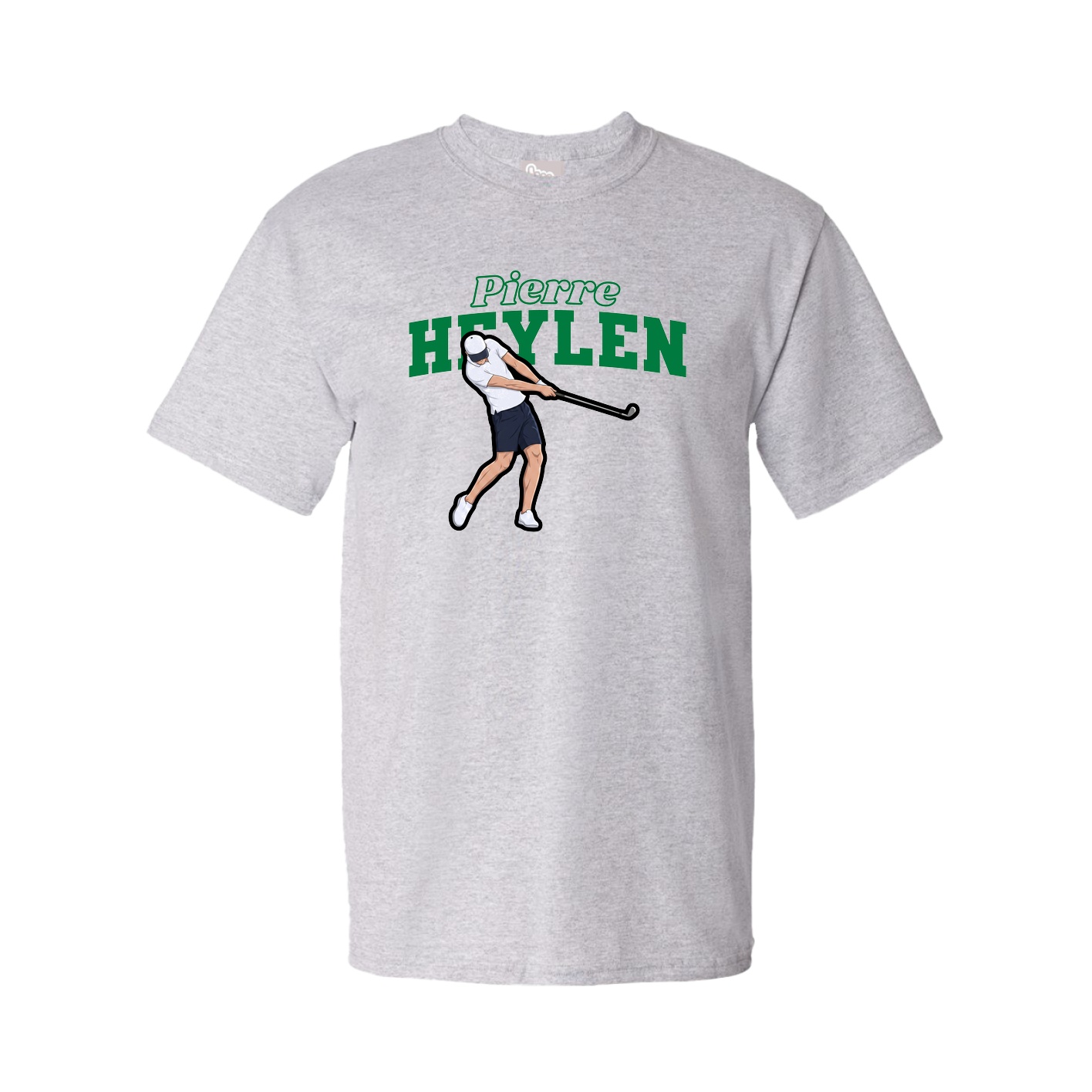 Youth Tee — Name Arch in Grey