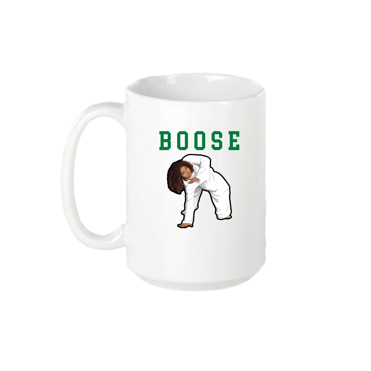 15oz Coffee Mug — Shirsey in White