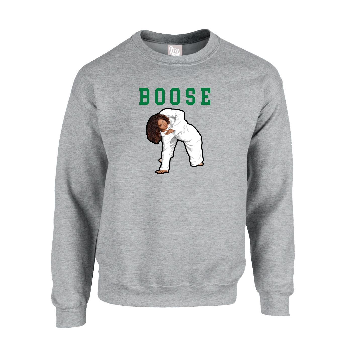 Fleece Crew — Shirsey in Grey