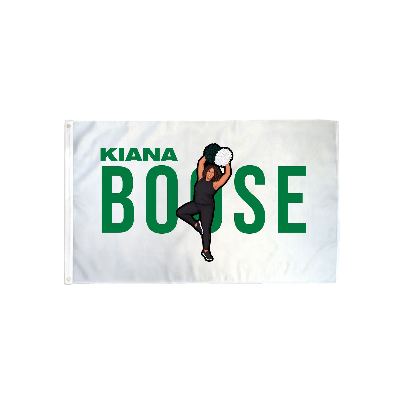 3x5 Flag — Player Name in Classic