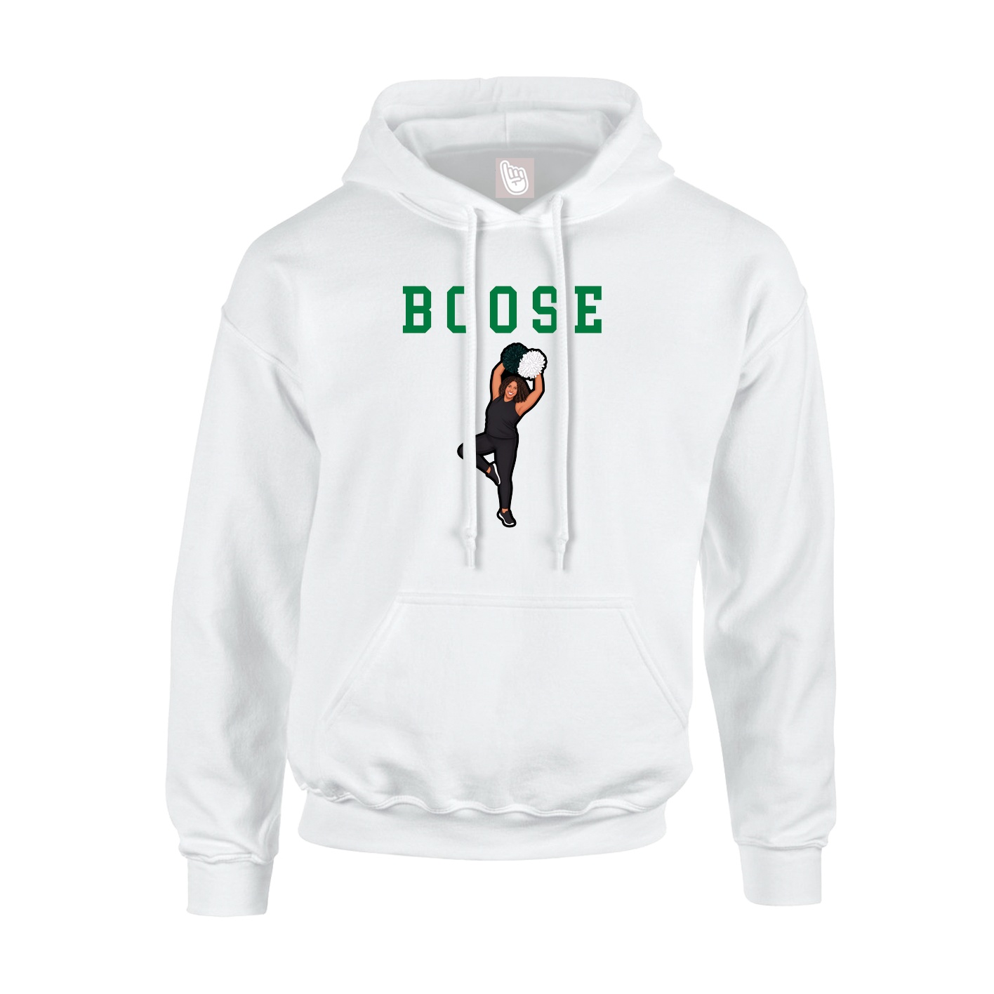 Youth Hoodie — Shirsey in White
