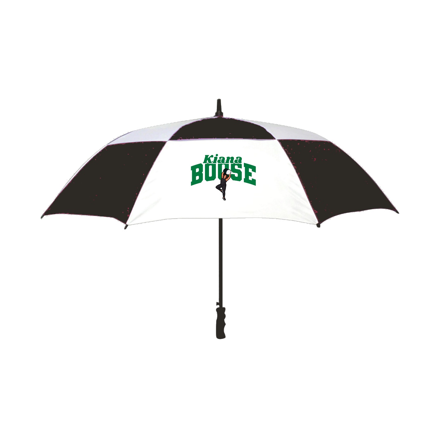 Golf Umbrella — Signature Arch in Black