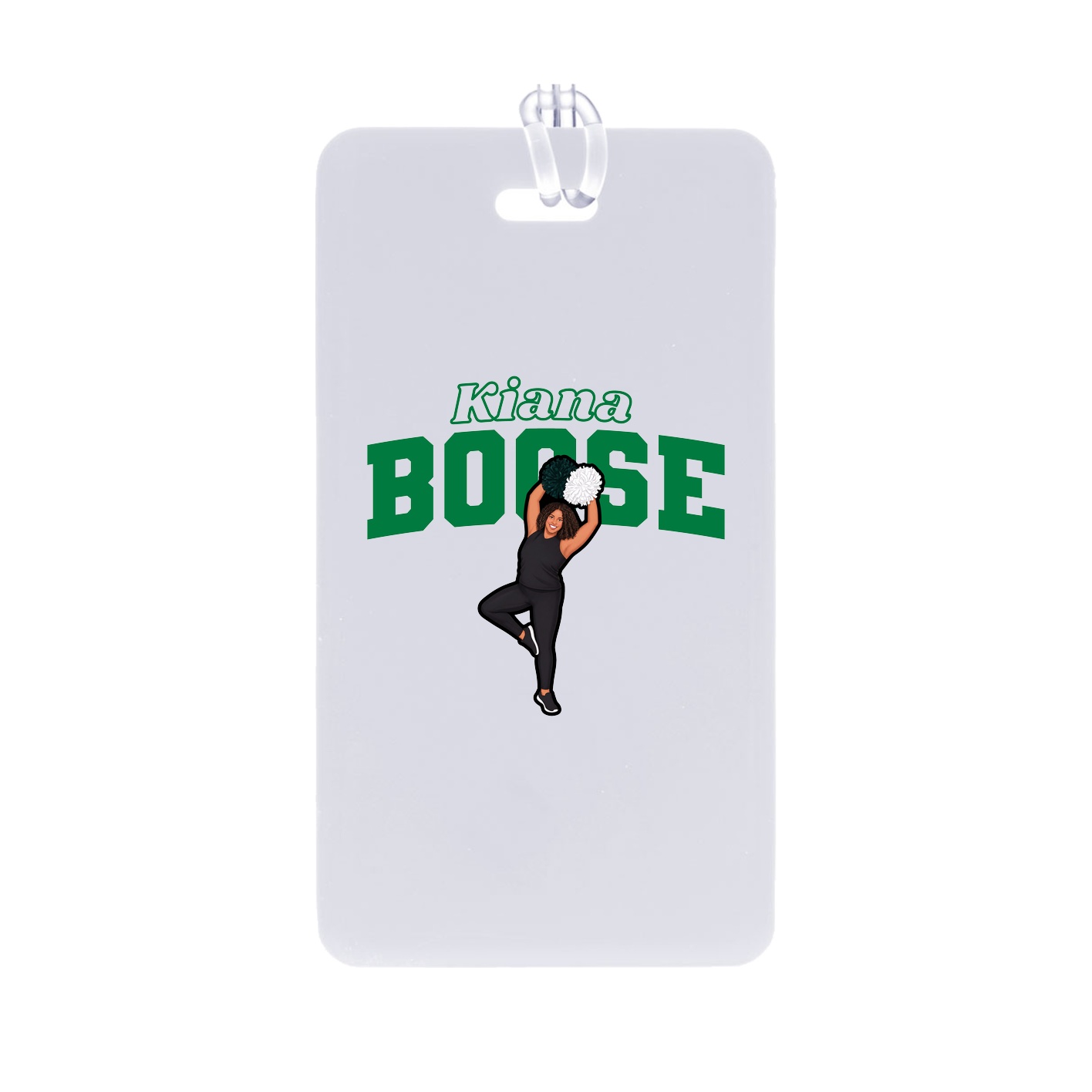 Bag Tag — Name Arch in Classic