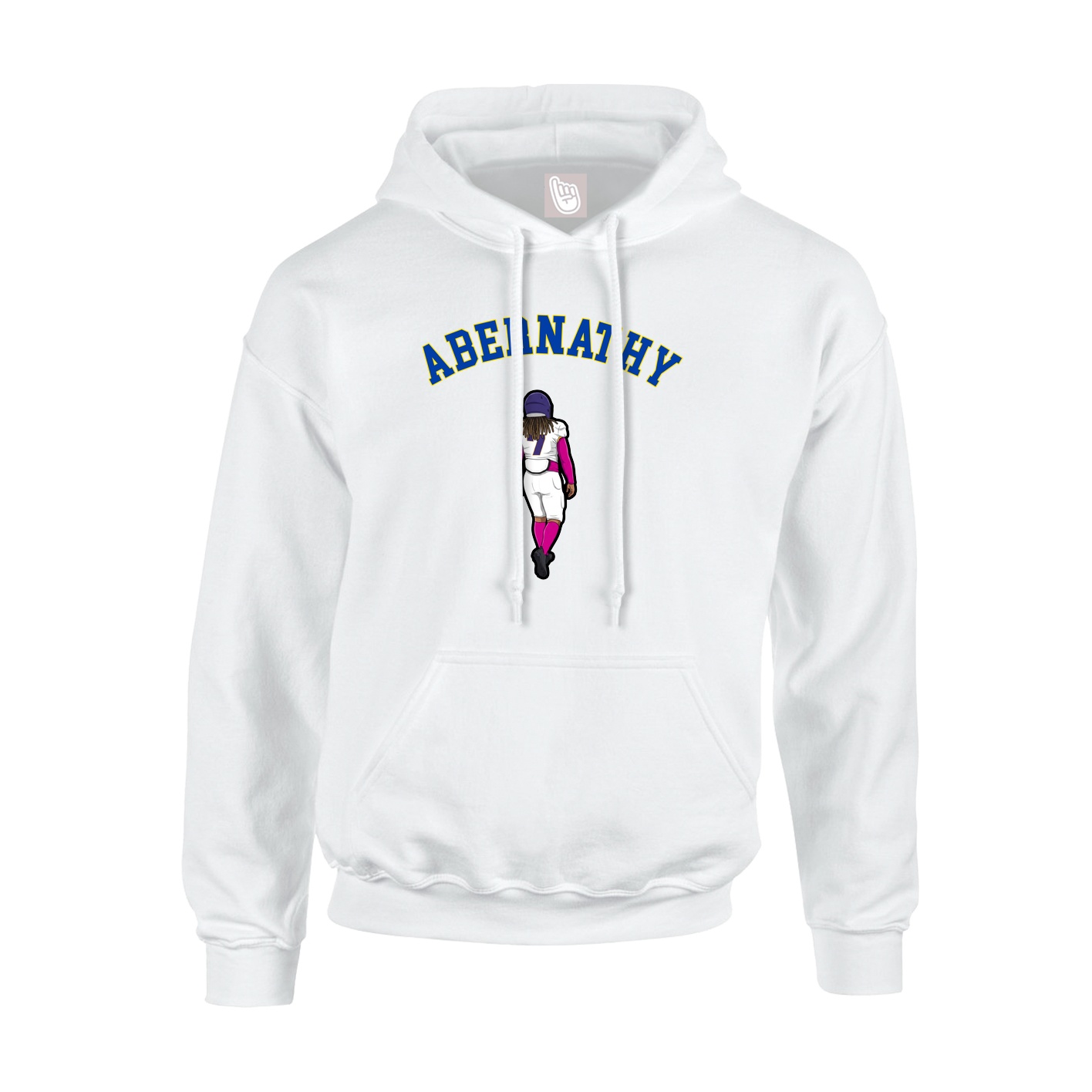 Youth Hoodie — Shirsey Arch in White