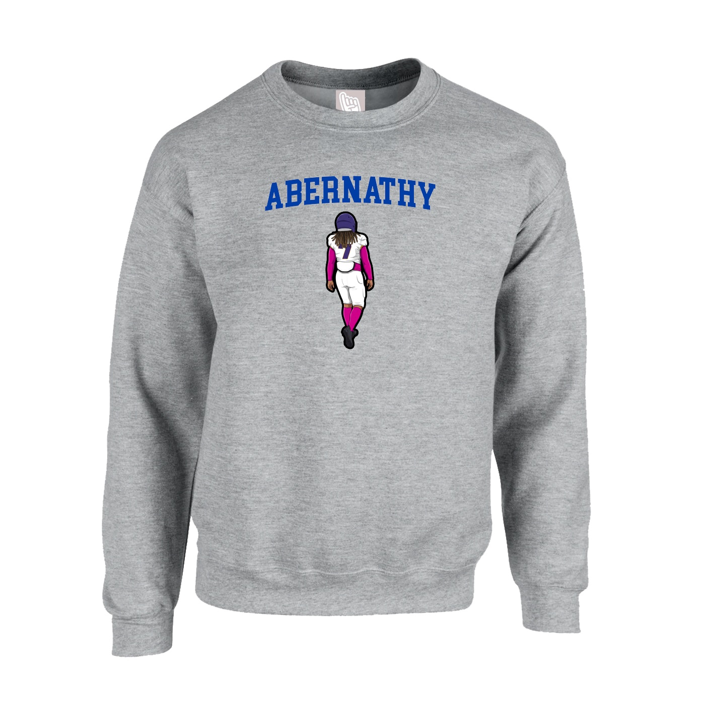 Fleece Crew — Shirsey in Grey
