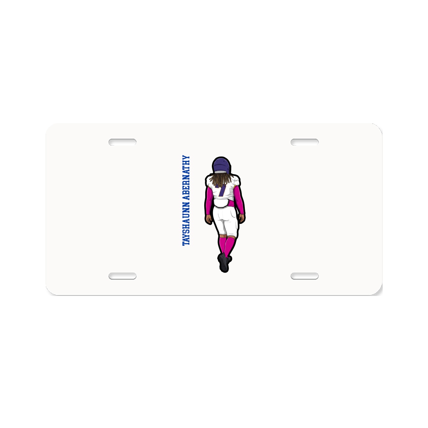Aluminum License Plate