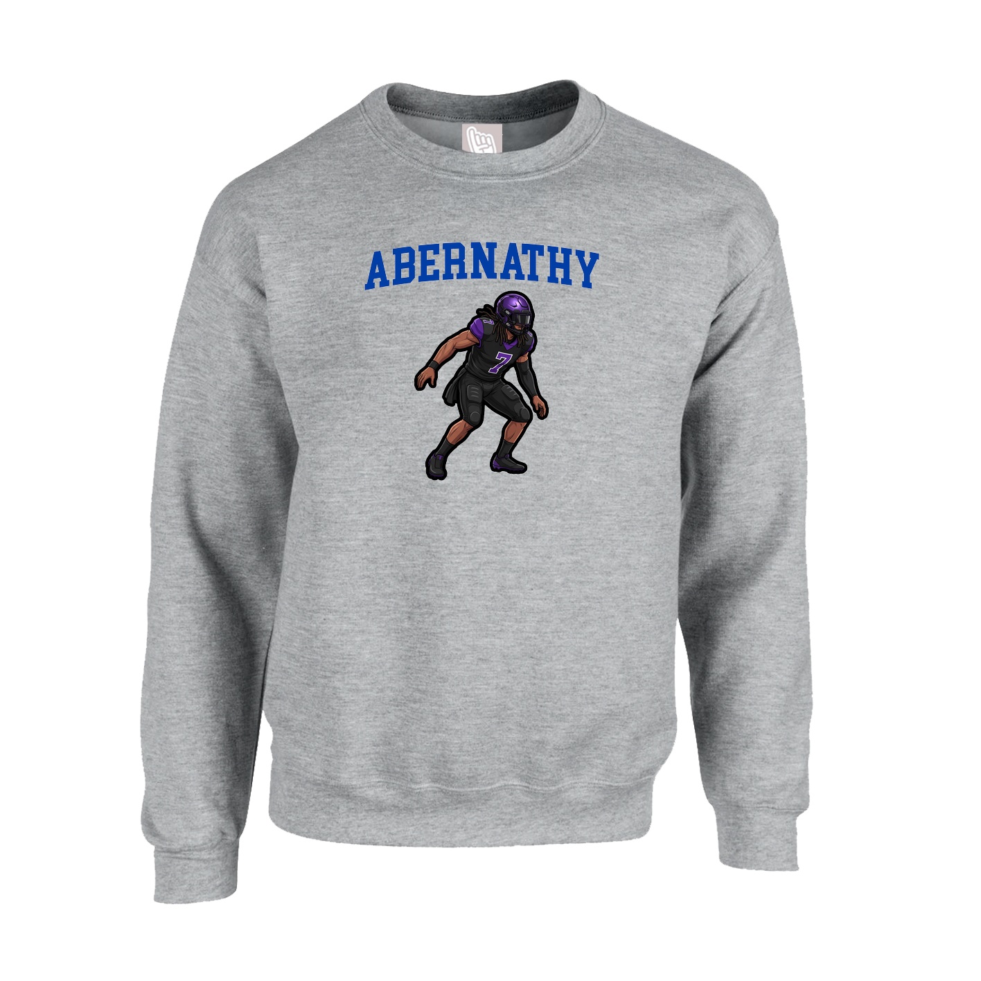 Fleece Crew — Shirsey in Grey