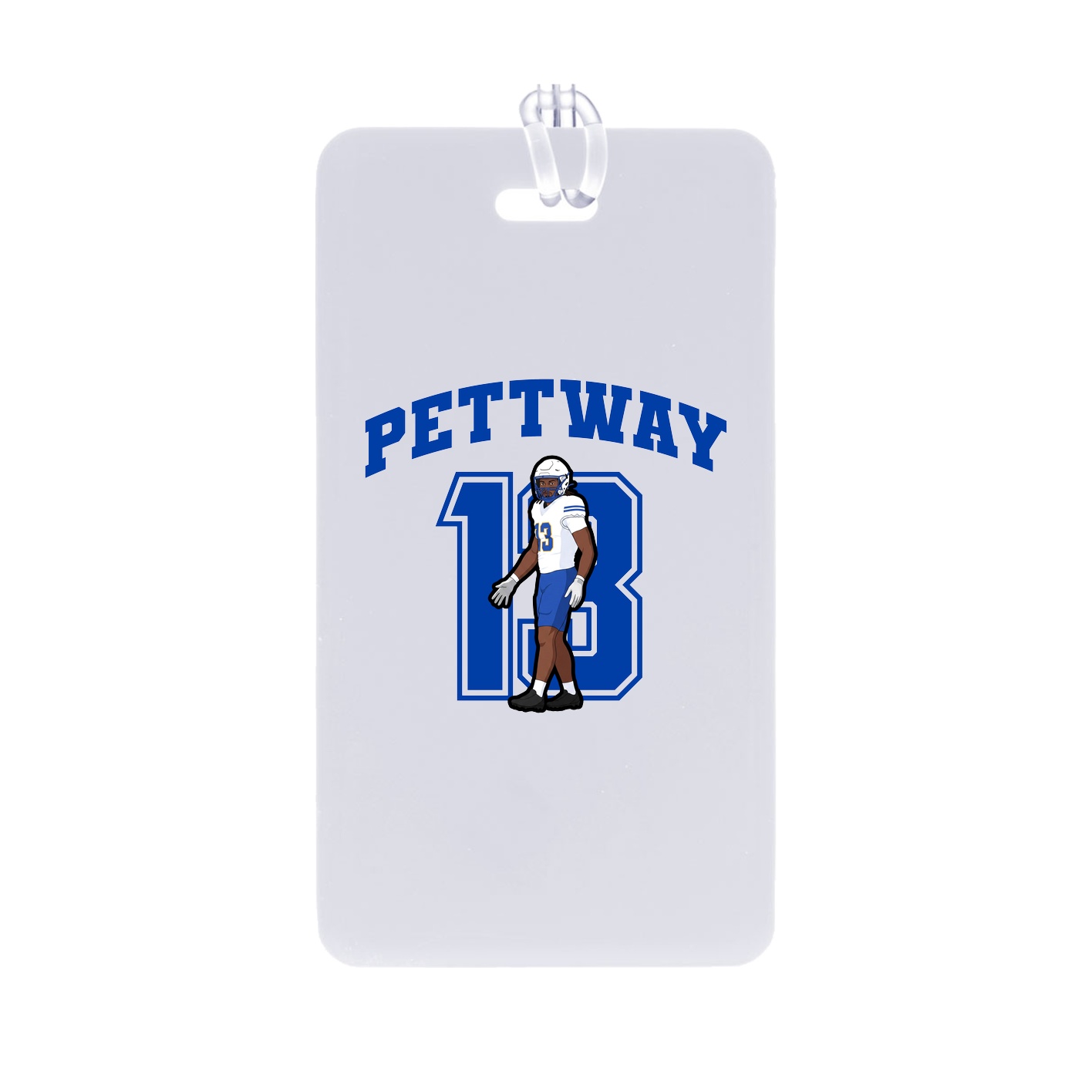 Bag Tag — Number in Classic
