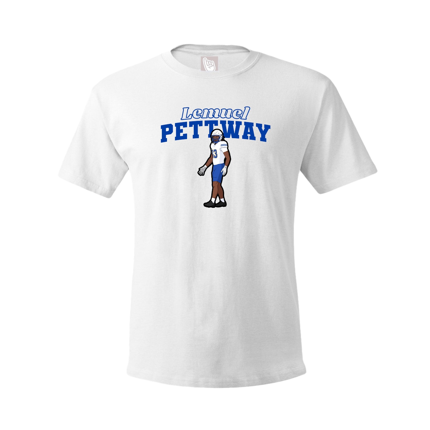 Tee — Name Arch in White