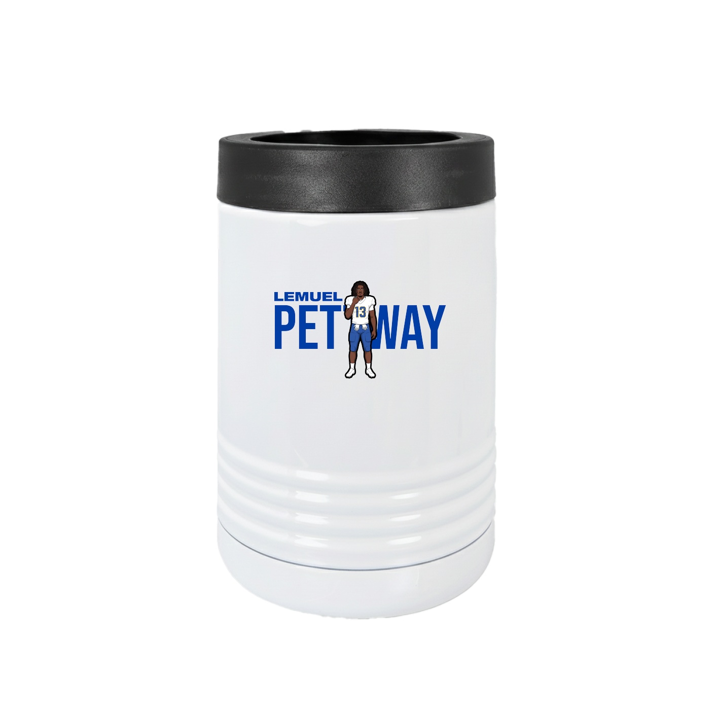 Beverage Holder — Player Name in White