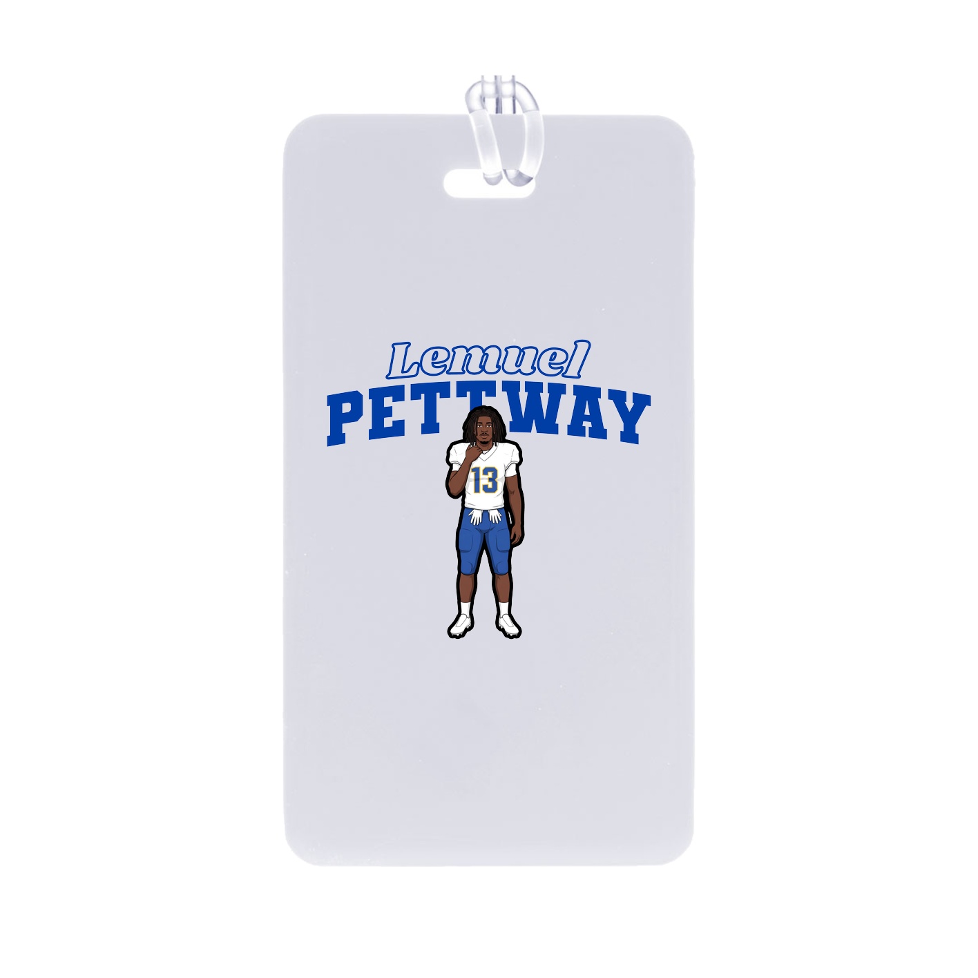 Bag Tag — Name Arch in Classic