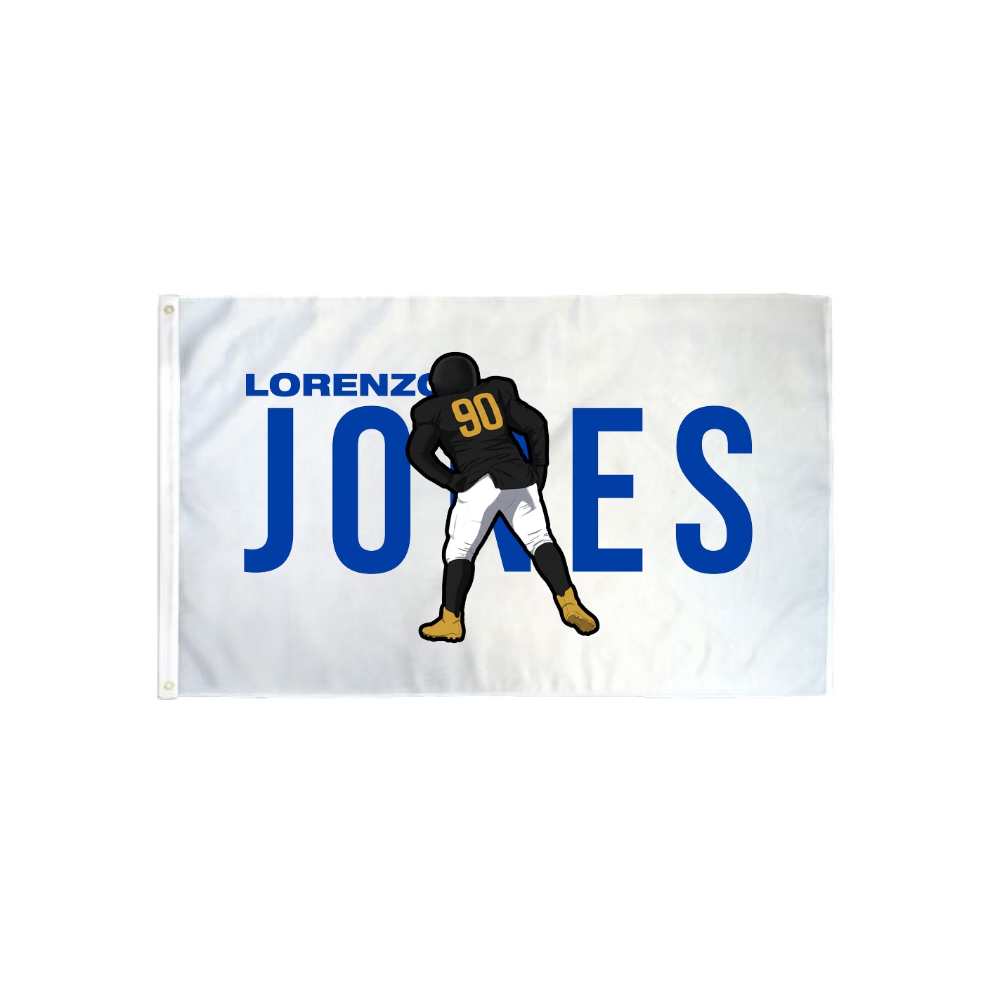 3x5 Flag — Player Name in Classic