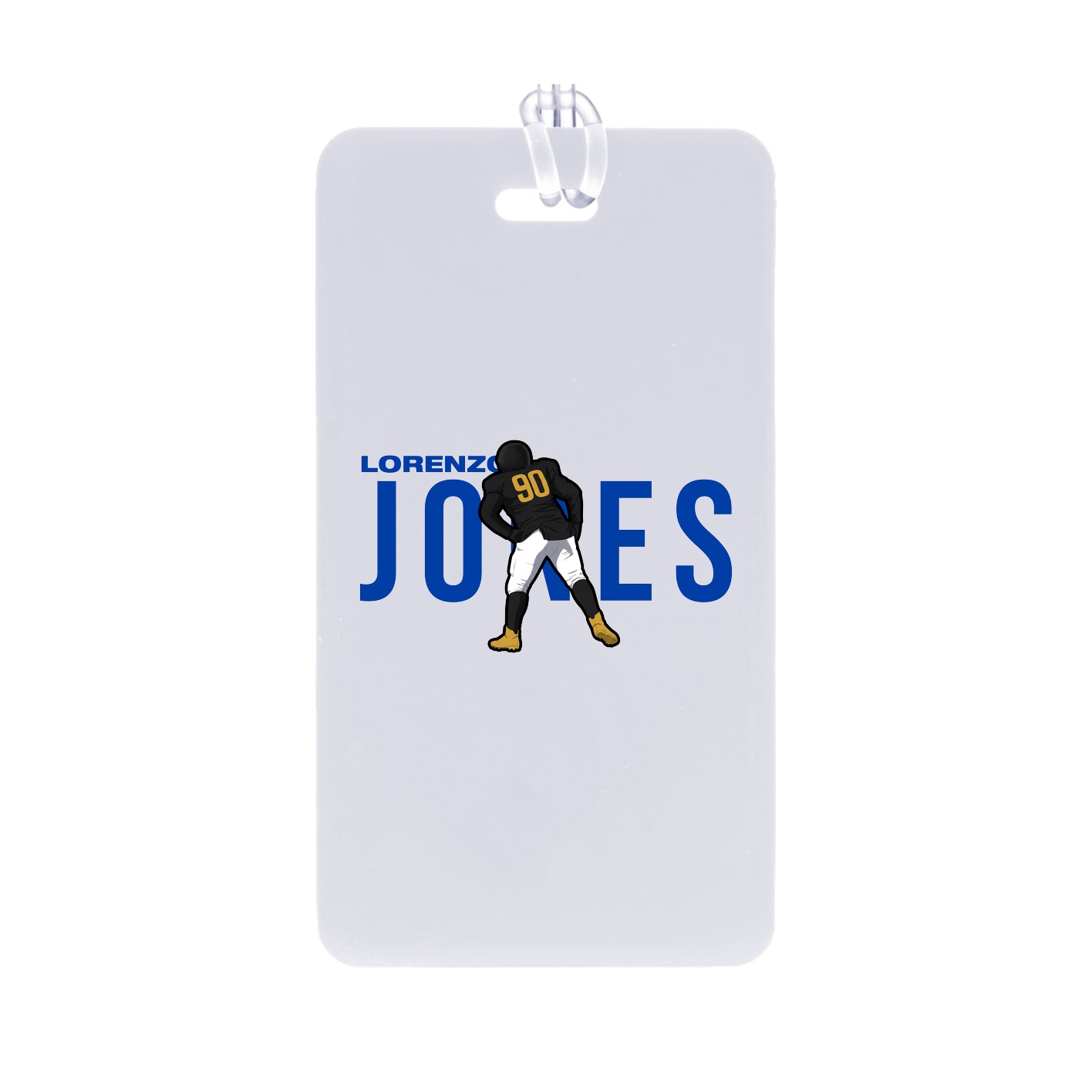 Bag Tag — Player Name in Classic