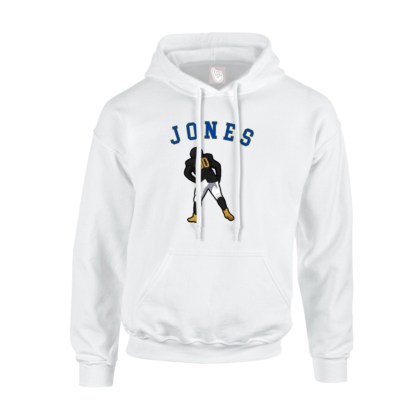 Youth Hoodie — Shirsey Arch in White