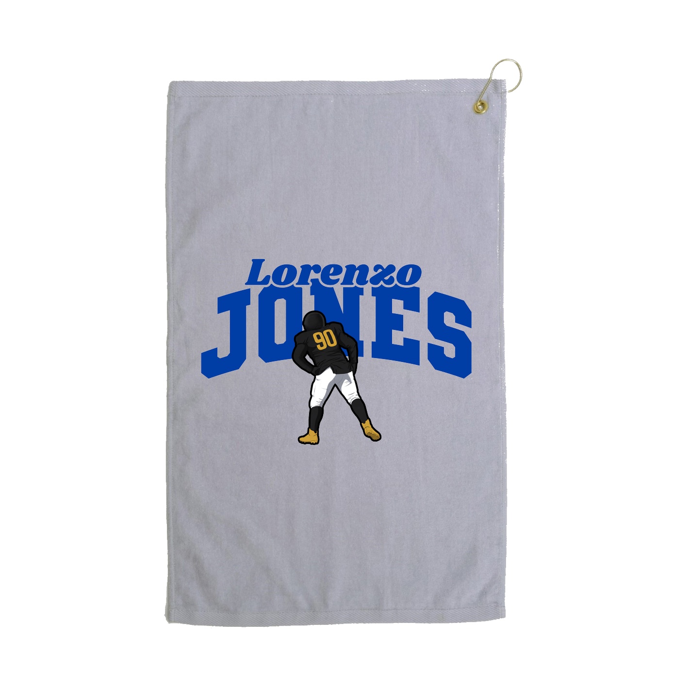 Golf Towel — Signature Arch in Grey