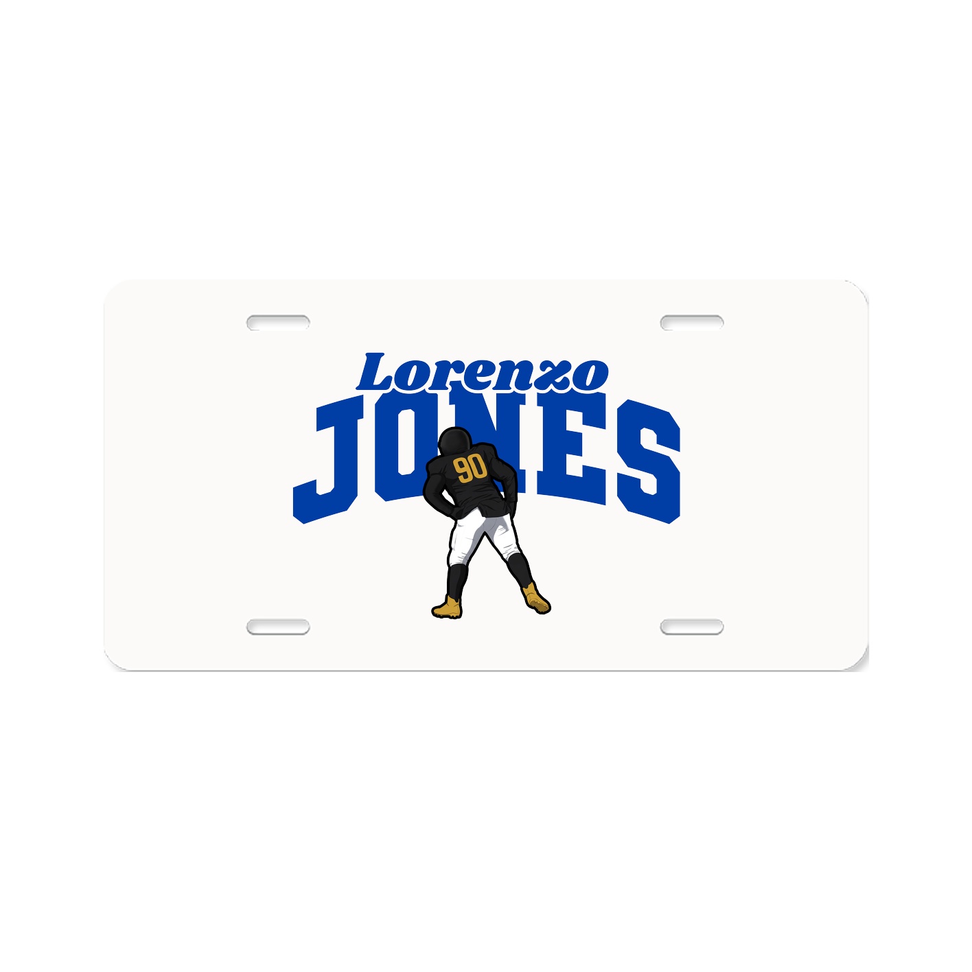 License Plate — Signature Arch in Classic