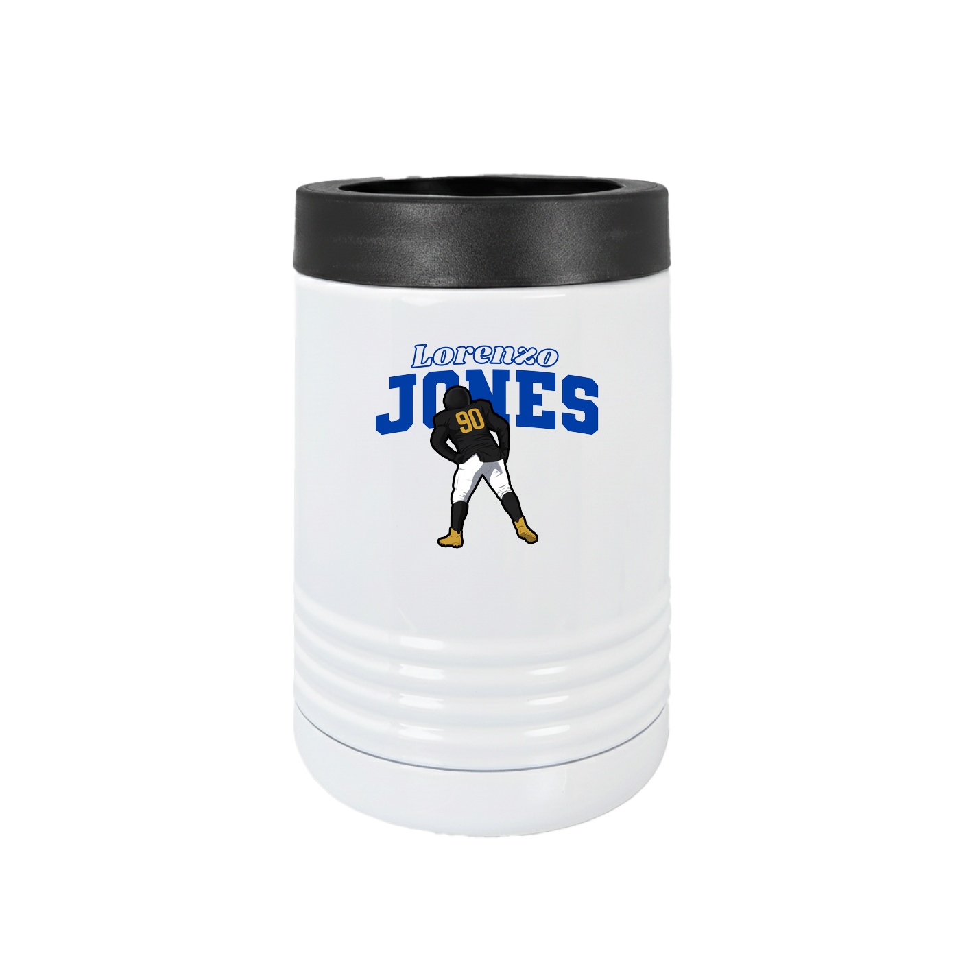 Beverage Holder — Name Arch in White