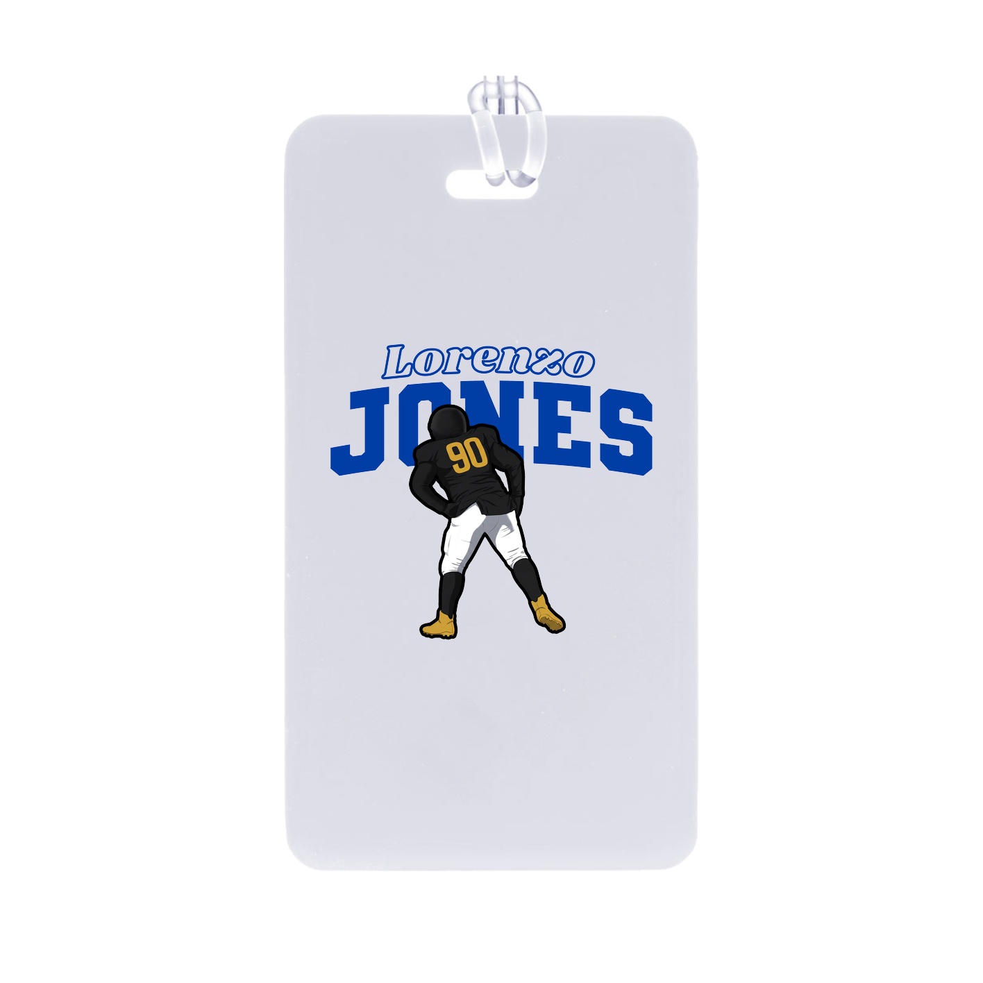 Bag Tag — Name Arch in Classic