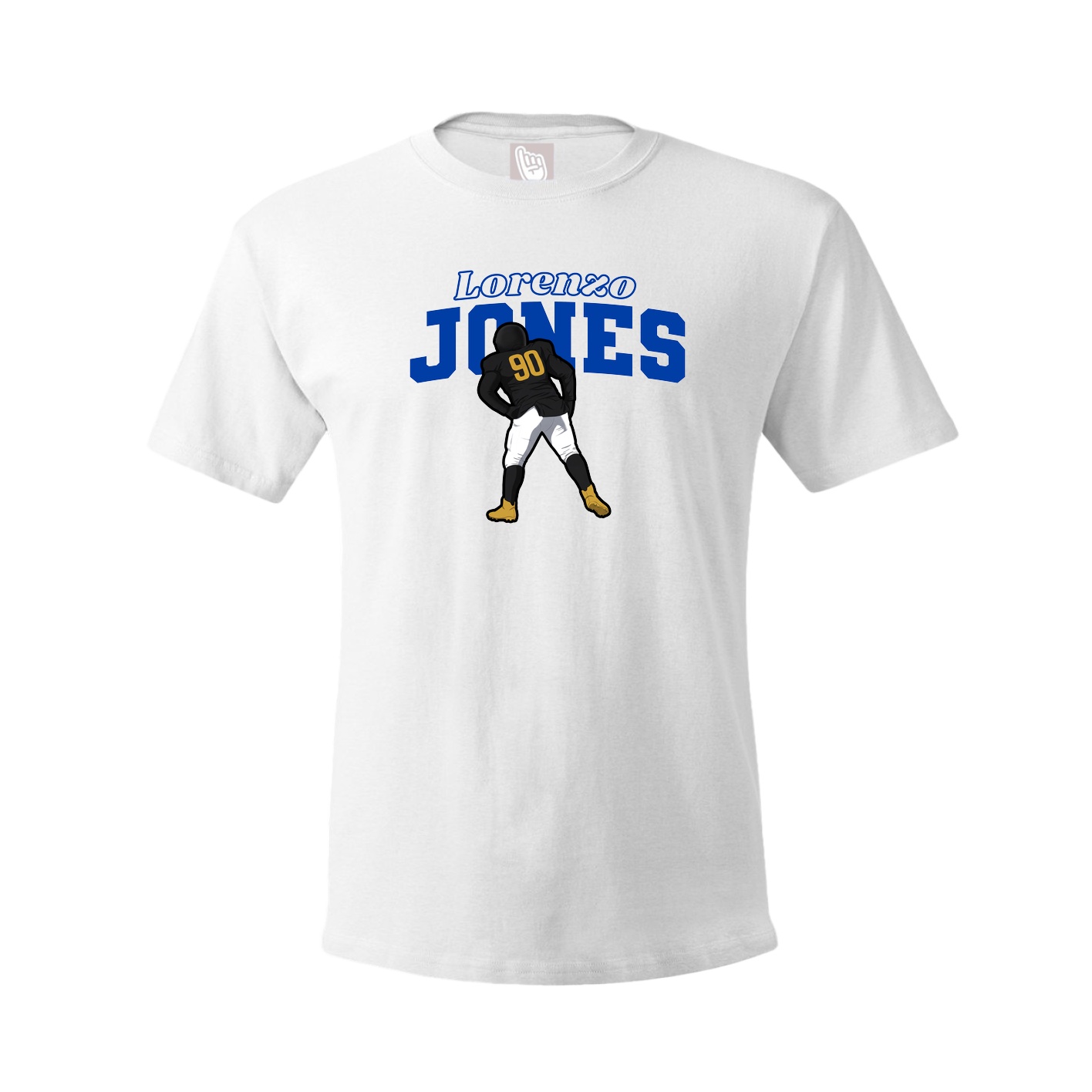 Tee — Name Arch in White